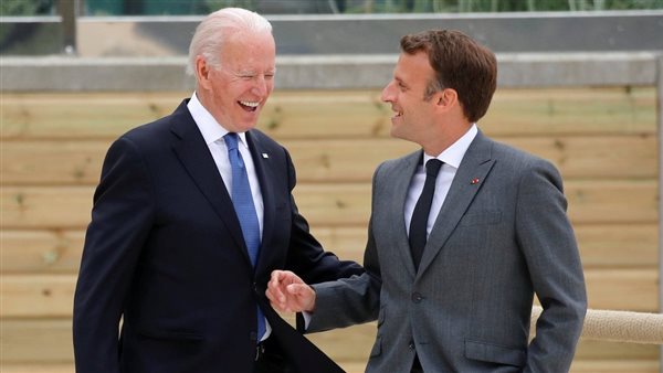 بايدن وماكرون 