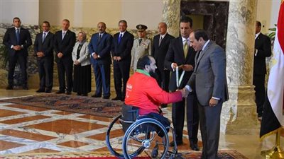 حياة خطاب تكشف كواليس تكريم السيسي لـ أبطال البارالمبية