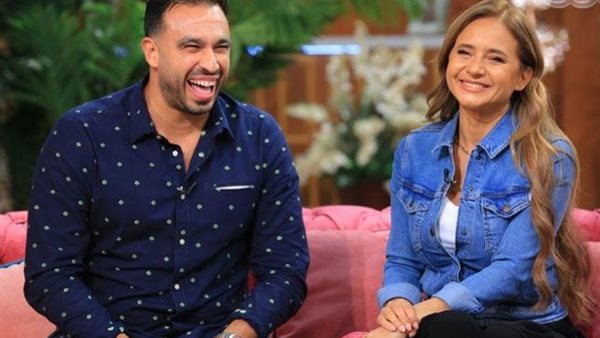 نيللي كريم وزوجها