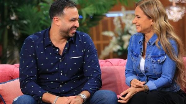 نيللي كريم وزوجها