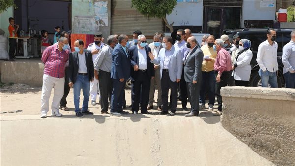 محافظ المنوفية يتفقد