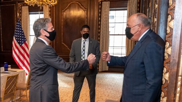 شكري ونظيره الأمريكي