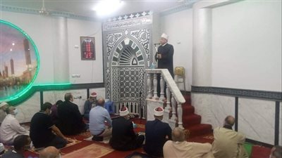 افتتاح مسجد المستشار لاشين إبراهيم بمسقط رأسه في بنها