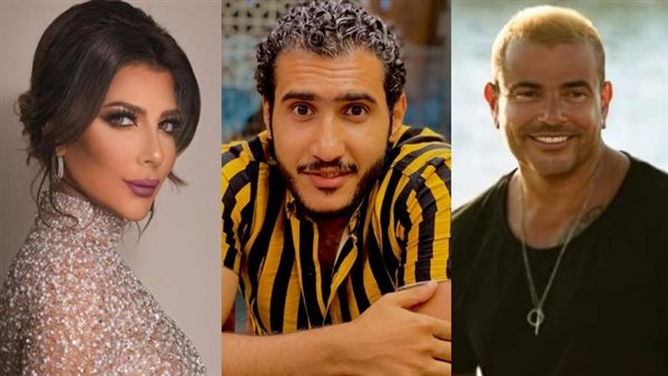 عمرو دياب وباسم حسن