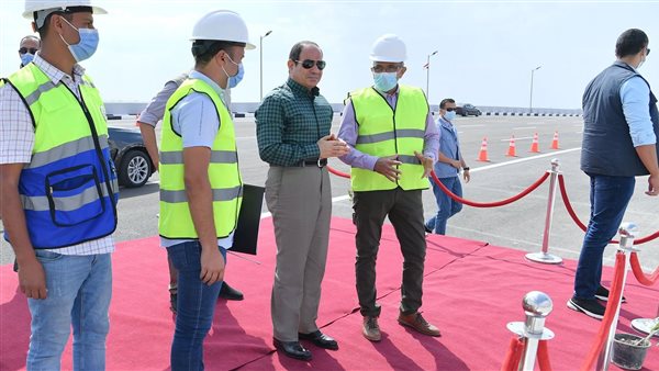 تفقد الرئيس السيسي