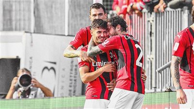 ميلان يفوز على كولن الألماني بثنائية وديًا