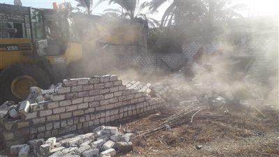 محافظ كفر الشيخ يعلن إزالة 400 حالة تعدي على أملاك الدولة 