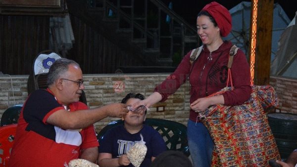 ندي بائعة الفشار