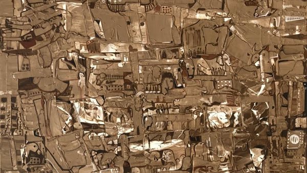 إحدى اللوحات المشاركة