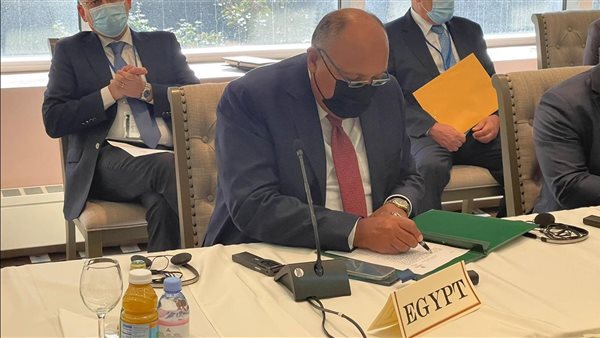 وزير الخارجية سامح