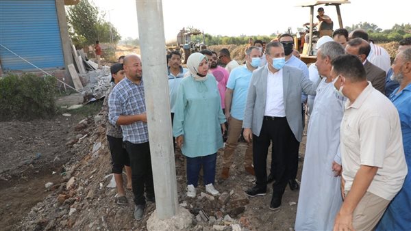 جولة محافظ المنوفية