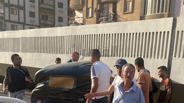 تحطم توك توك واصابة