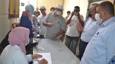 حملة معًا نطمئن تواصل عملها بدواوين محافظة الدقهلية