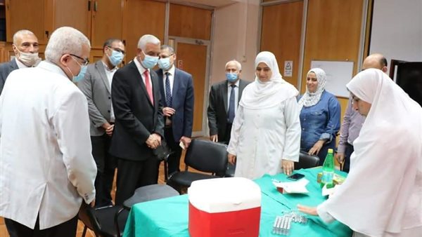 التطعيم بجامعة المنوفية