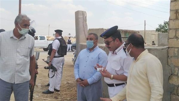 إزالة تعديات في الفيوم