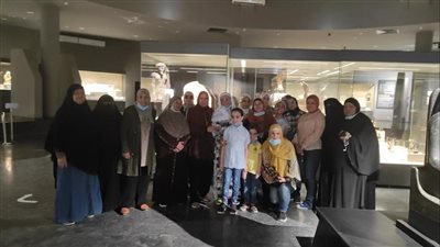 ورشة لتعليم الخط الهيروغليفي للأطفال بمتحف كفر الشيخ ورحلة ترفيهية لكبار السن