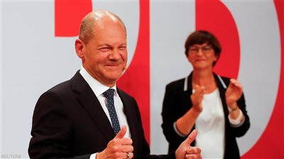 الحزب الاشتراكي الديموقراطي يفوز بالانتخابات الألمانية