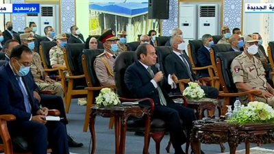 السيسي: والله اللي بيتعمل حلم وكرم من ربنا علينا