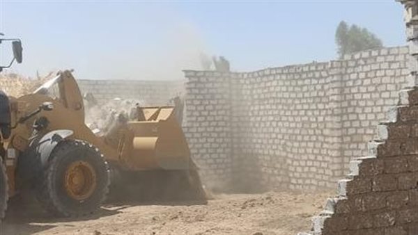 حملة إزالات بقنا