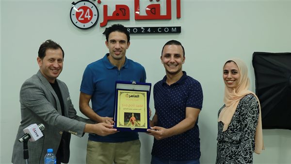 محمد ناجي جدو أثناء