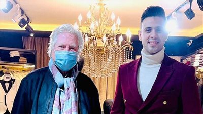 حسين فهمي يتعاون مع مصمم الأزياء إسلام سعد في فيلم فارس.. والأخير: إضافة كبيرة لي