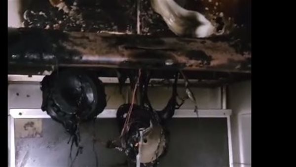 حريق منزل الفنانة