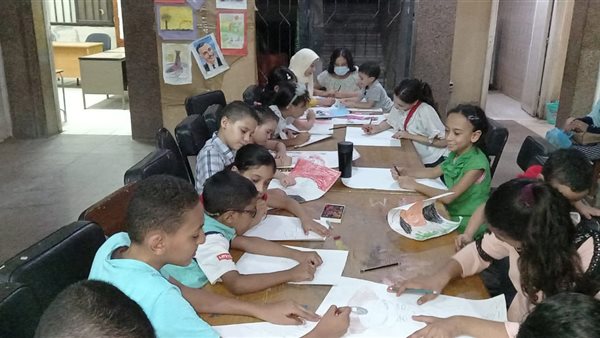 ورشة حكي في صالون