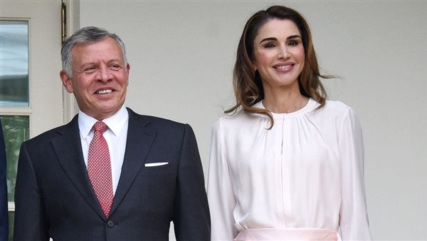 الملك عبدالله والملكة