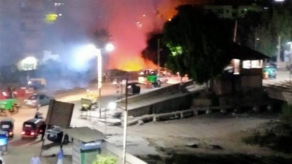 السيطرة على حريق