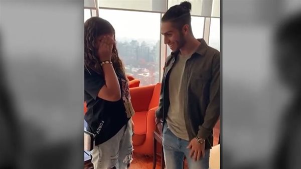 حفيدة عادل إمام ومينا