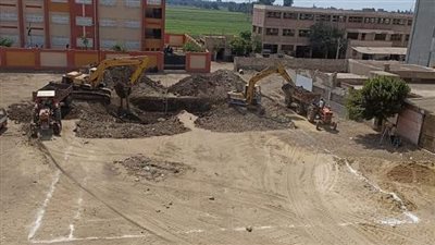 إنشاء مجمع زراعي في دراجيل بالمنوفية| صور 