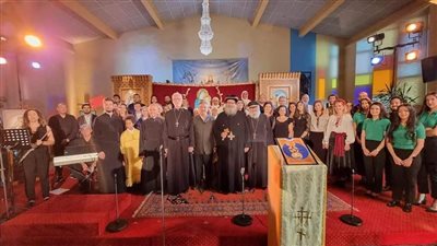 التلفزيون الفرنسي يسجل حلقة عن ألحان الكنائس الشرقية بـ 