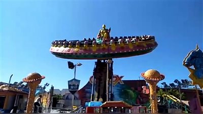 تفاصيل إصابة 3 فتيات سقطن من لعبة بملاهي شبين القناطر