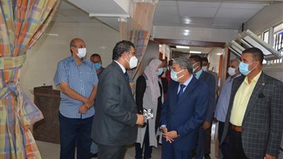 دعم مستشفيات الرمد بالمنيا بعدد من التجهيزات الطبية الحديثة