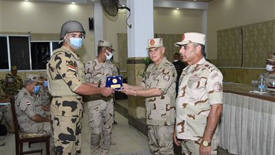 رئيس أركان حرب القوات المسلحة يتفقد الحالة الأمنية بشمال سيناء