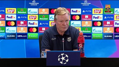 كومان يتحدث عن عودة فاتي ومباراة بنفيكا بدوري أبطال أوروبا