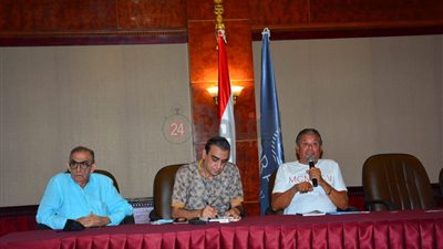 ندوة مئوية كمال الشناوي.. تصحيح معلومة خاطئة وشهادات عن الفنان الراحل | صور