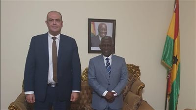 سفير غانا بمصر: نتطلع لتعزيز التعاون المشترك وفتح سوق للمنتجات