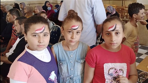 علم مصر علي وجوه