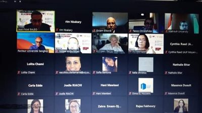 جامعة العلمين تشارك بـ مؤتمر رؤساء الجامعات الفرانكوفونية في الشرق الأوسط