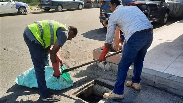 تطهير شبكة الصرف