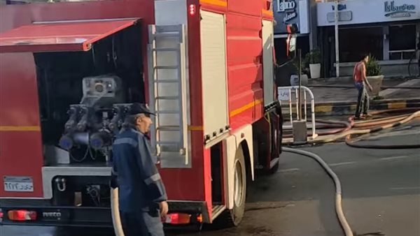 حريق مطاعم جليم بالإسكندرية