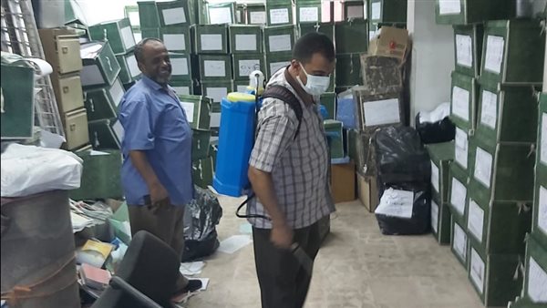 أثناء التعقيم