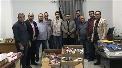 ضبط مخبأ سري داخل مركز علاج طبيعي دون ترخيص في الفيوم | صور