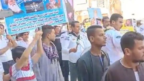 مسيرة وداع الانبا