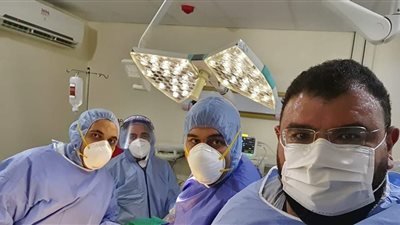 نجاح ولادة قيصرية لسيدة مصابة بفيروس كورونا في مستشفى بلقاس