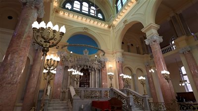 فوز ترميم المعبد اليهودي بالإسكندرية بجائزة أفضل مشروع عالمي