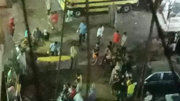 سقوط شخص من الدور