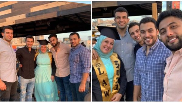 الأم وأولادها فى