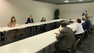 وزيرة البيئة والمبعوث الرئاسي الأمريكي للمناخ يبحثان ملف التغيرات المناخية │ صور 